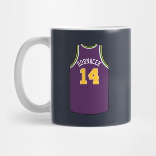 Jeff Hornacek Utah Jersey Qiangy Mug